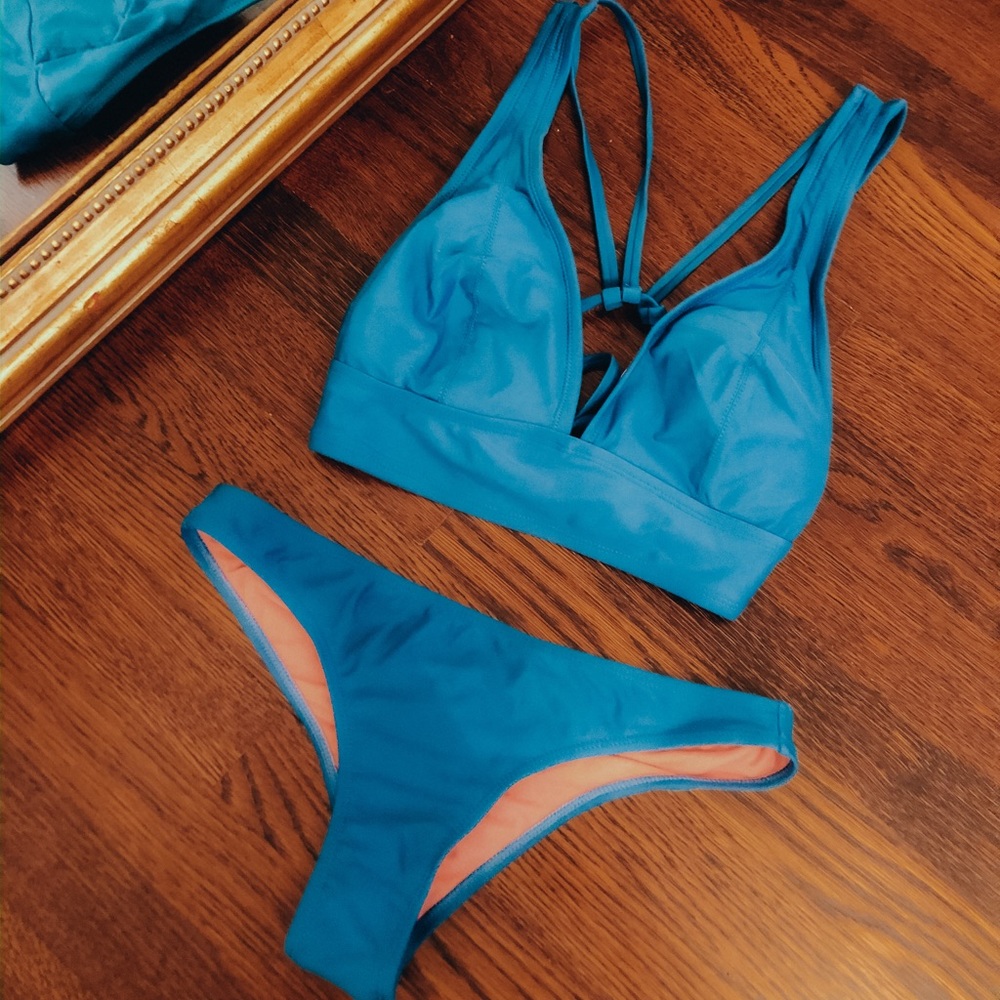 Target Xhilaration Blue Bikini